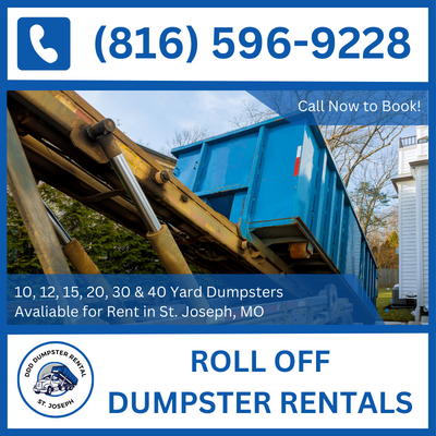 Top Roll-Off Dumpster Rentals in St. Joseph, MO - Home & Commercial - DDD Dumpster Rental St. Joseph
